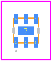 QAT-5+ - Mini-Circuits PCB footprint - Other - Other - QAT-5+-2