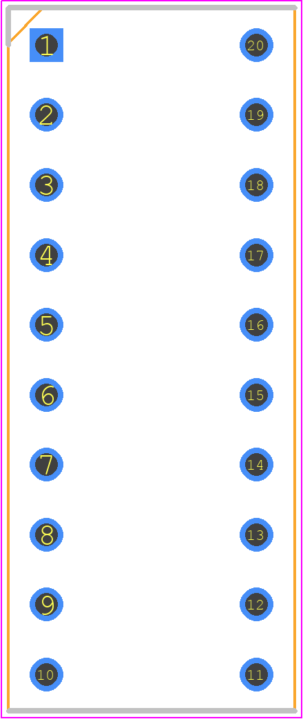 LTA-1000E - Lite-On PCB footprint - Dual-In-Line Sockets - Dual-In-Line Sockets - LTA-1000E