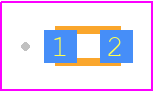 MLG1608B82NJTD25 - TDK PCB footprint - Other - Other - MLG1608