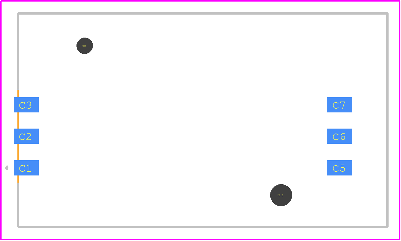 115B-AAA0-R01 - ATTEND PCB footprint - Other - Other - 115B-AAA0-R01-1