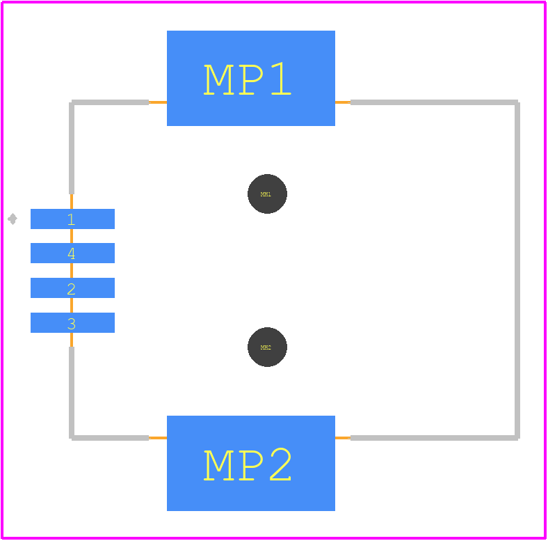 1734346-3 - TE Connectivity PCB footprint - Other - Other - 1734346-3-1