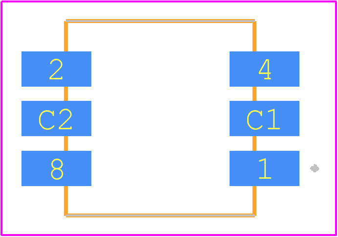 94HBB08WT - Grayhill PCB footprint - Other - Other - 94HBB08WT-1