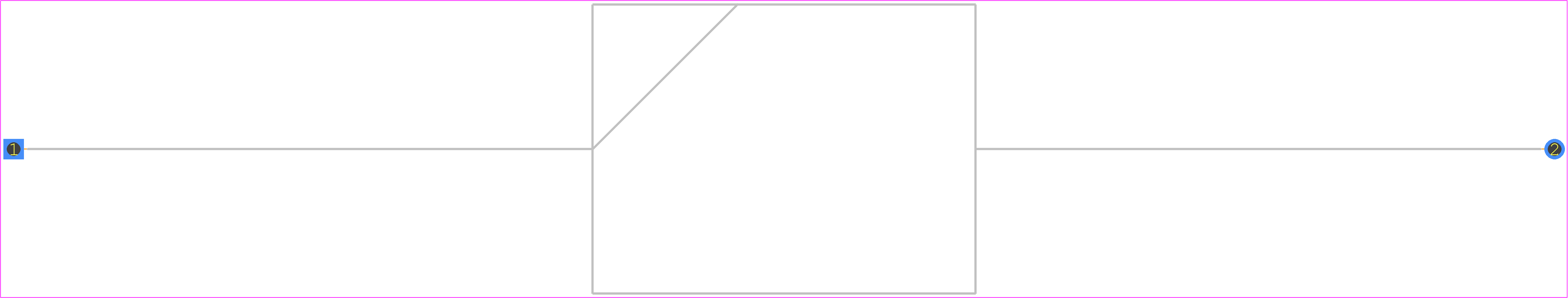 B32537B8335J000 - TDK PCB footprint - Capacitors, Polarized Axial Diameter Horizontal Mounting - Capacitors, Polarized Axial Diameter Horizontal Mounting - 25.7*34