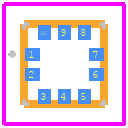 LPS22HHTR - STMicroelectronics PCB footprint - Other - Other - HLGA-10L (2.0 x 2.0 x 0.73 mm typ.)