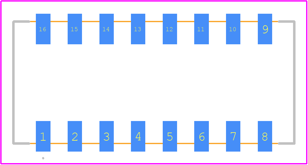204-124S - CTS PCB footprint - Other - Other - 204-124S-8