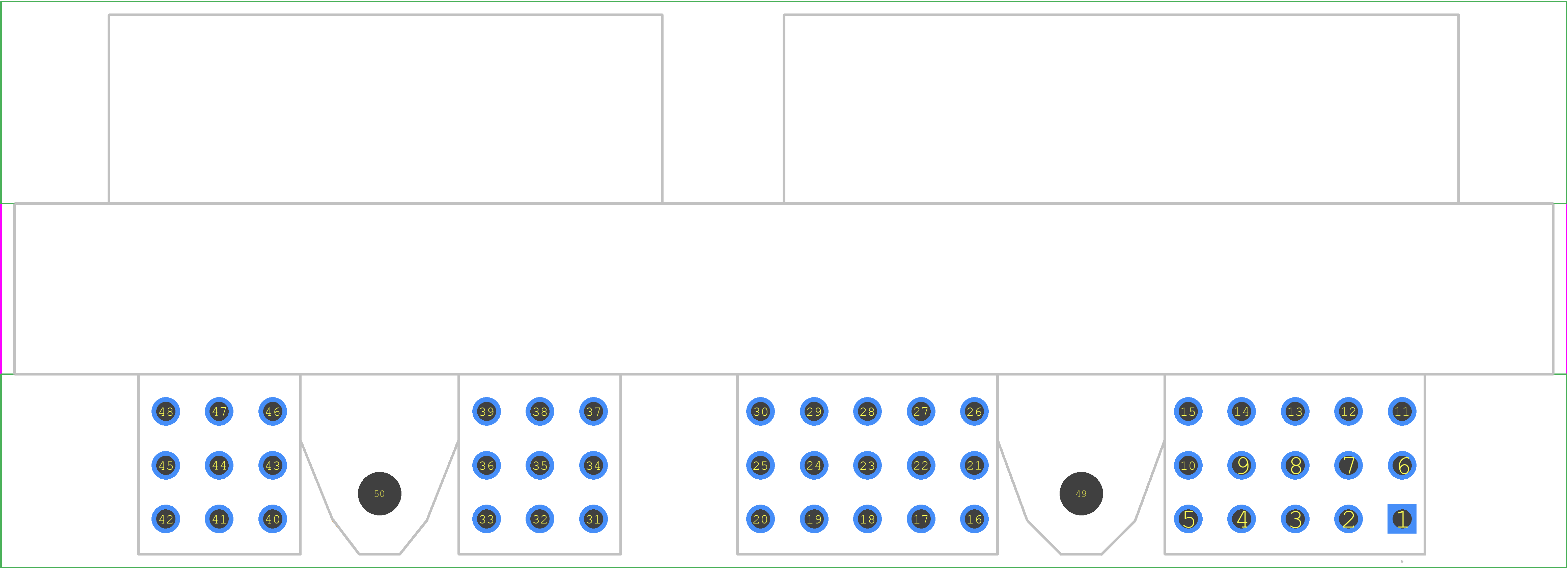 5810148002 - Cinch Connectivity Solutions PCB footprint - Other - Other - 5810148002-3