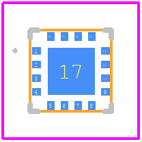 QPA9122TR7 - Qorvo PCB footprint - Other - Other - 16-VFQFN_2024