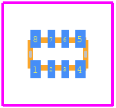 EXB-N8V302JX - Panasonic PCB footprint - Other - Other - EXB-N8V510JX-2