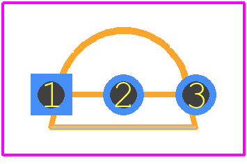 2N6520TA - onsemi PCB footprint - Other - Other - TO−92 3 4.83x4.76 LEADFORMED CASE 135AR ISSUE O_2