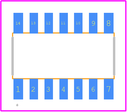 74HCT4002D-Q100,11 - Nexperia PCB footprint - Other - Other - 74HCT4002D-Q100,11-2