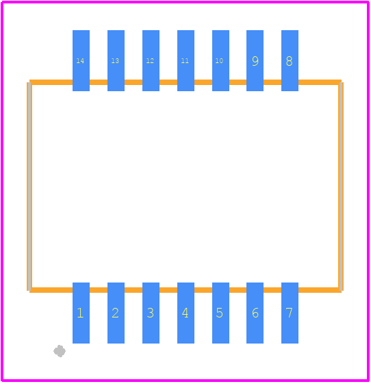 NPA-700B-015A - Amphenol PCB footprint - Other - Other - NPA-700B-015A-3
