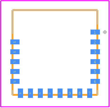 CYBT-353027-02 - Infineon PCB footprint - Other - Other - CYBT-353027-02-3