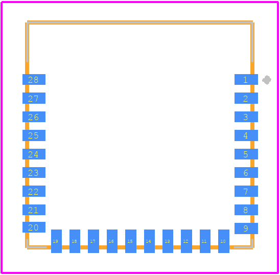CYBT-423028-02 - Infineon PCB footprint - Other - Other - CYBT-423028-02-2