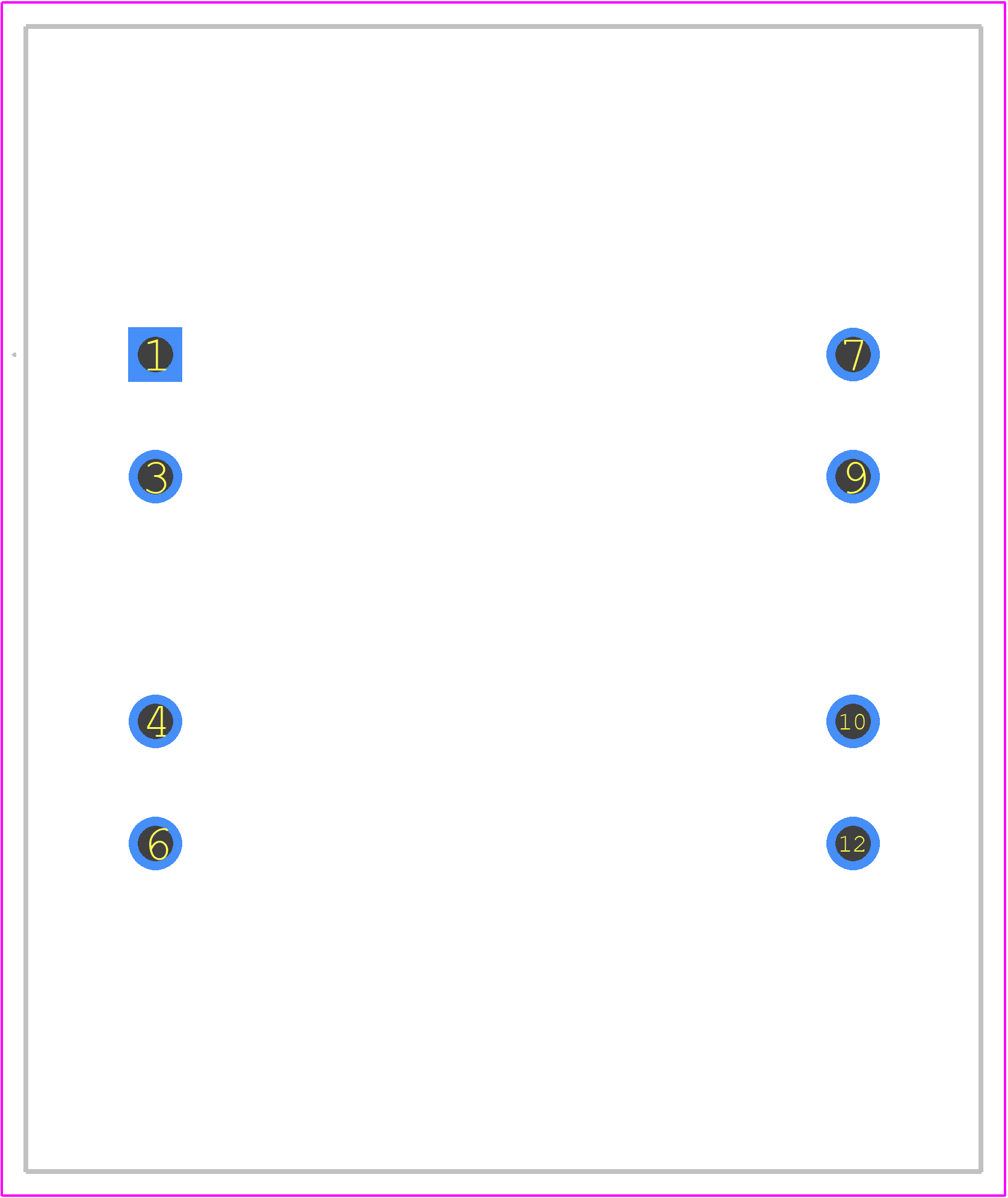 14A-10R-24 - BelFuse PCB footprint - Other - Other - 14A-10R-24-4