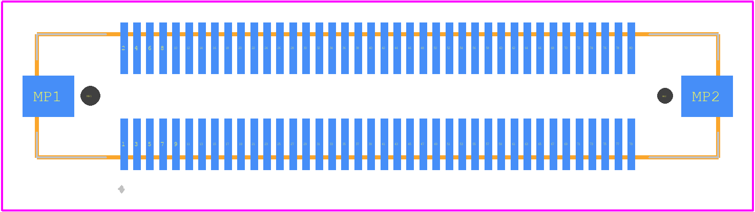 0528850874 - Molex PCB footprint - Other - Other - 0528850874-1