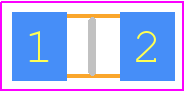 RNCP1206FTD49R9 - Stackpole Electronics, Inc. PCB footprint - Resistor Chip - Resistor Chip - RNCP1206