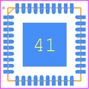 ADIN1100BCPZ - Analog Devices PCB footprint - Quad Flat No-Lead - Quad Flat No-Lead - CP-40-29