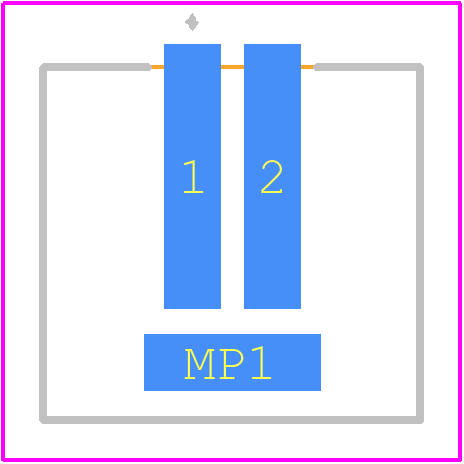 201201-0020 - Molex PCB footprint - Other - Other - 201201-0020-3