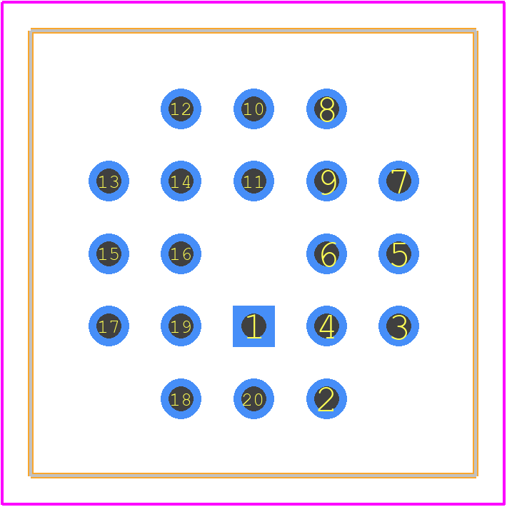 940-44-020-24-000000 - Mill-Max PCB footprint - Other - Other - 940-44-020-24-000000-3