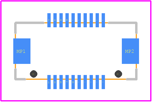DF17B(2.0)-20DP-0.5V(57) - Hirose PCB footprint - Other - Other - DF17B(2.0)-20DP-0.5V(57)-1