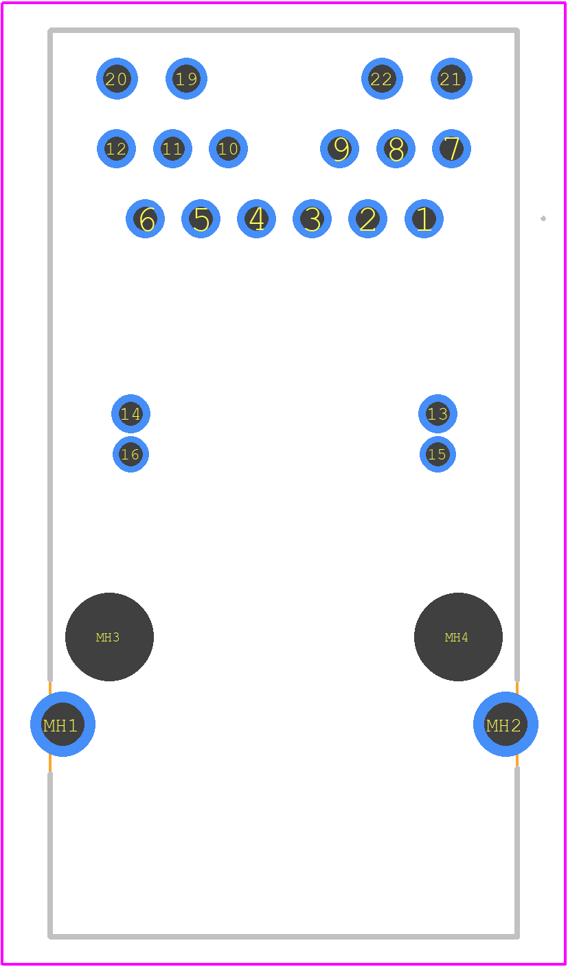 HR911196A - Hanrun Electronics PCB footprint - Other - Other - HR911196A-3