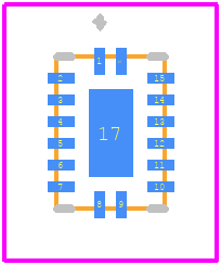 SN74HCS595QBQBRQ1 - Texas Instruments PCB footprint - Other - Other - SN74HCS595QBQBRQ1-3