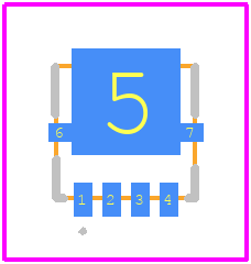 STL8N6F7 - STMicroelectronics PCB footprint - Other - Other - STL8N6F7