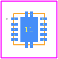 TPS3850H33QDRCRQ1 - Texas Instruments PCB footprint - Other - Other - DRC0010R