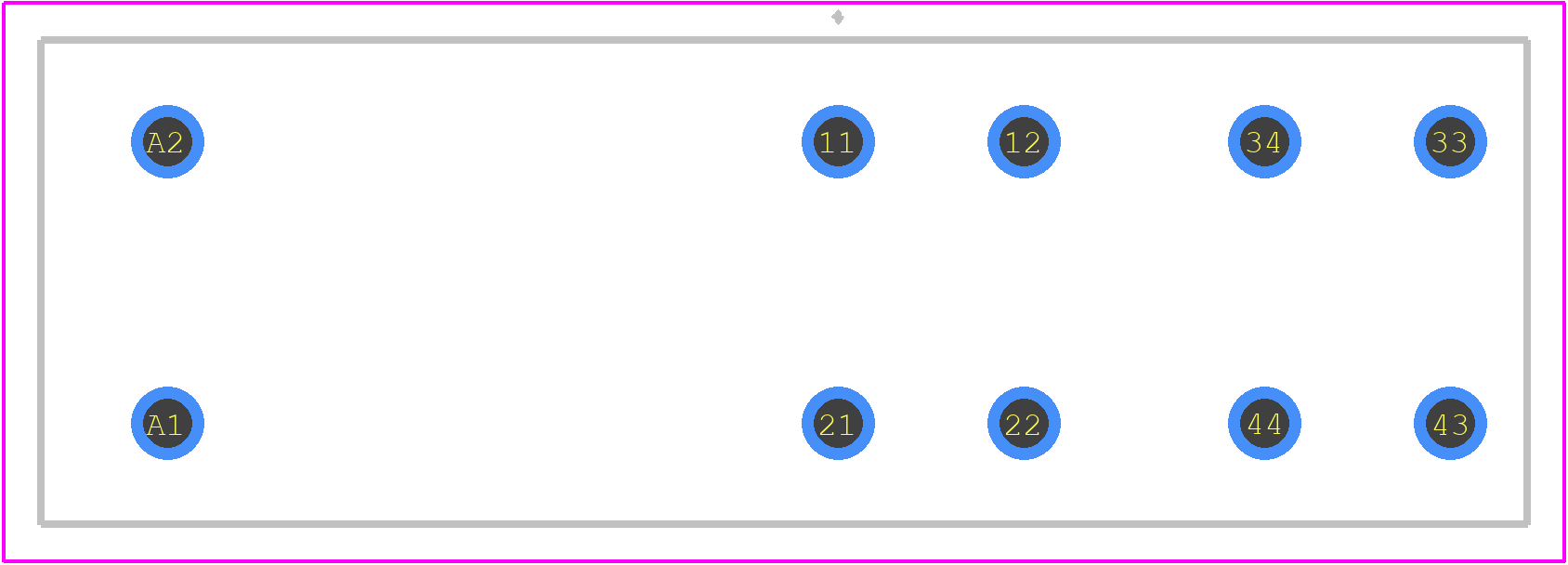 50.14.9.024.5000 - FINDER PCB footprint - Other - Other - 50.14.9.024.5000-2