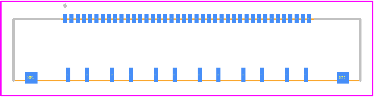 FH63S-40S-0.5SH(99) - Hirose PCB footprint - Other - Other - FH63S-40S-0.5SH(99)-8