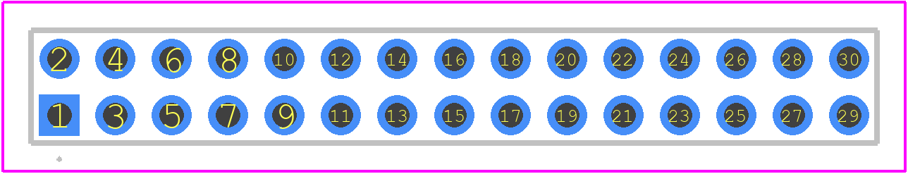 TMMH-115-01-L-D - SAMTEC PCB footprint - Other - Other - TMMH-115-01-L-D-1