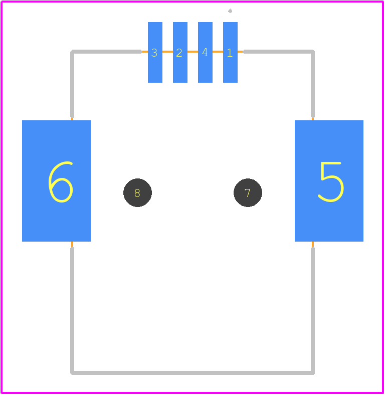 USB-B-S-F-B-SM-TR - SAMTEC PCB footprint - Other - Other - USB-B-S-F-B-SM-TR-1