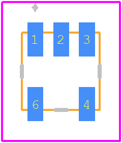 TCM2-142-75X+ - Mini-Circuits PCB footprint - Other - Other - TCM2-142-75X+-2