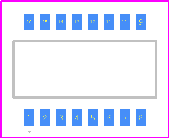 DHNF-08-T-V-T/R - Diptronics PCB footprint - Other - Other - DHNF-08-T-V-T/R-2