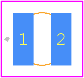 SDE0403A-100M - Bourns PCB footprint - Other - Other - SDE0403A-100M