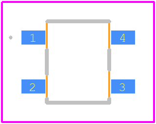 S9705 - Hamamatsu PCB footprint - Other - Other - S9705-1