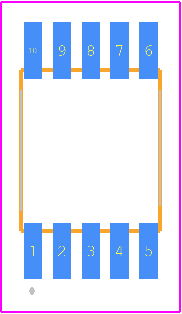ACSA02-41SURKWA-F01 - Kingbright PCB footprint - Other - Other - ACSA02-41SURKWA-F01-1