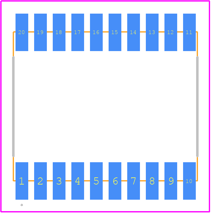 ACDC03-41SURKWA-F01 - Kingbright PCB footprint - Other - Other - ACDC03-41SURKWA-F01-5