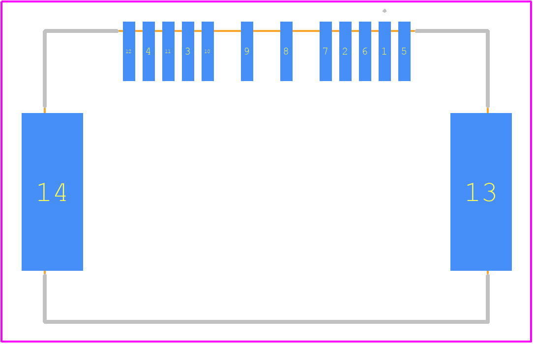ZE05H-12DP-2H - Hirose PCB footprint - Other - Other - ZE05H-12DP-2H-5