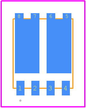 IPG16N10S461AATMA1 - Infineon PCB footprint - Other - Other - PG-TDSON-8-10_2016