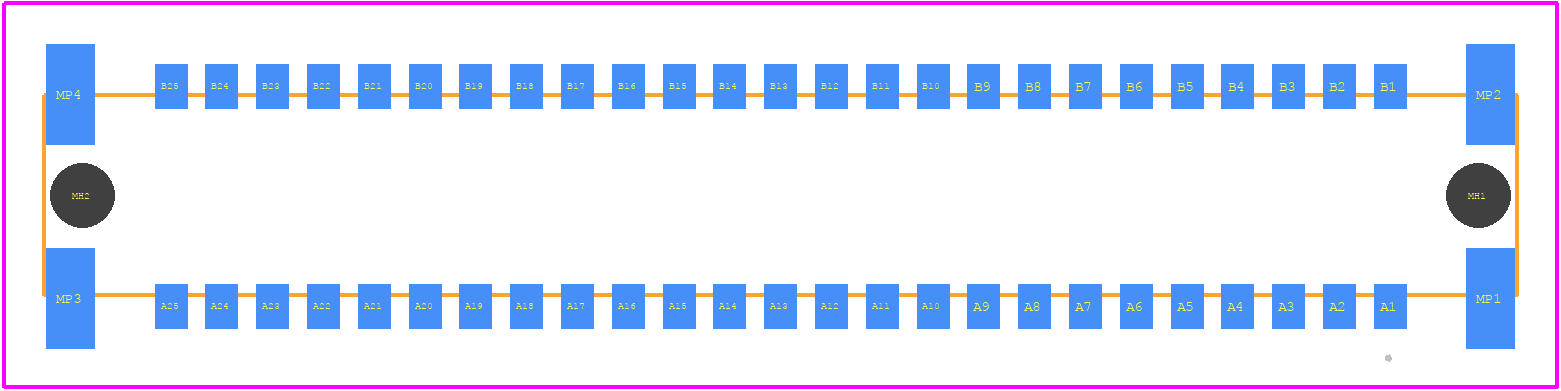 474356 - TE Connectivity PCB footprint - Other - Other - 474356-2