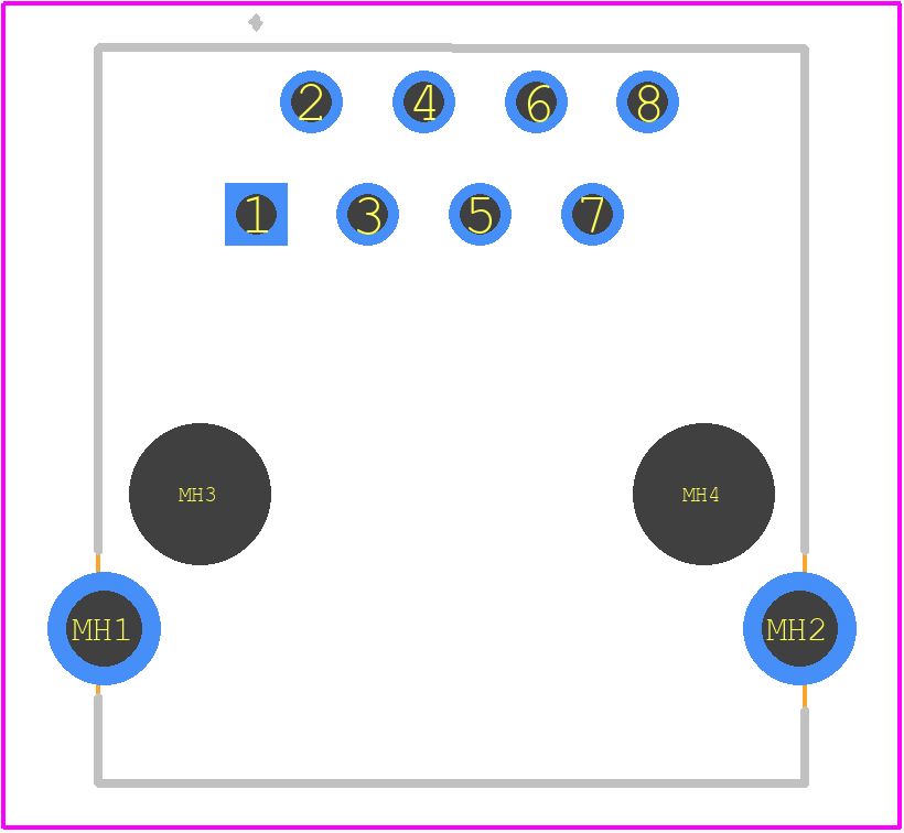 1433810000 - Weidmüller PCB footprint - Other - Other - 1433810000-1
