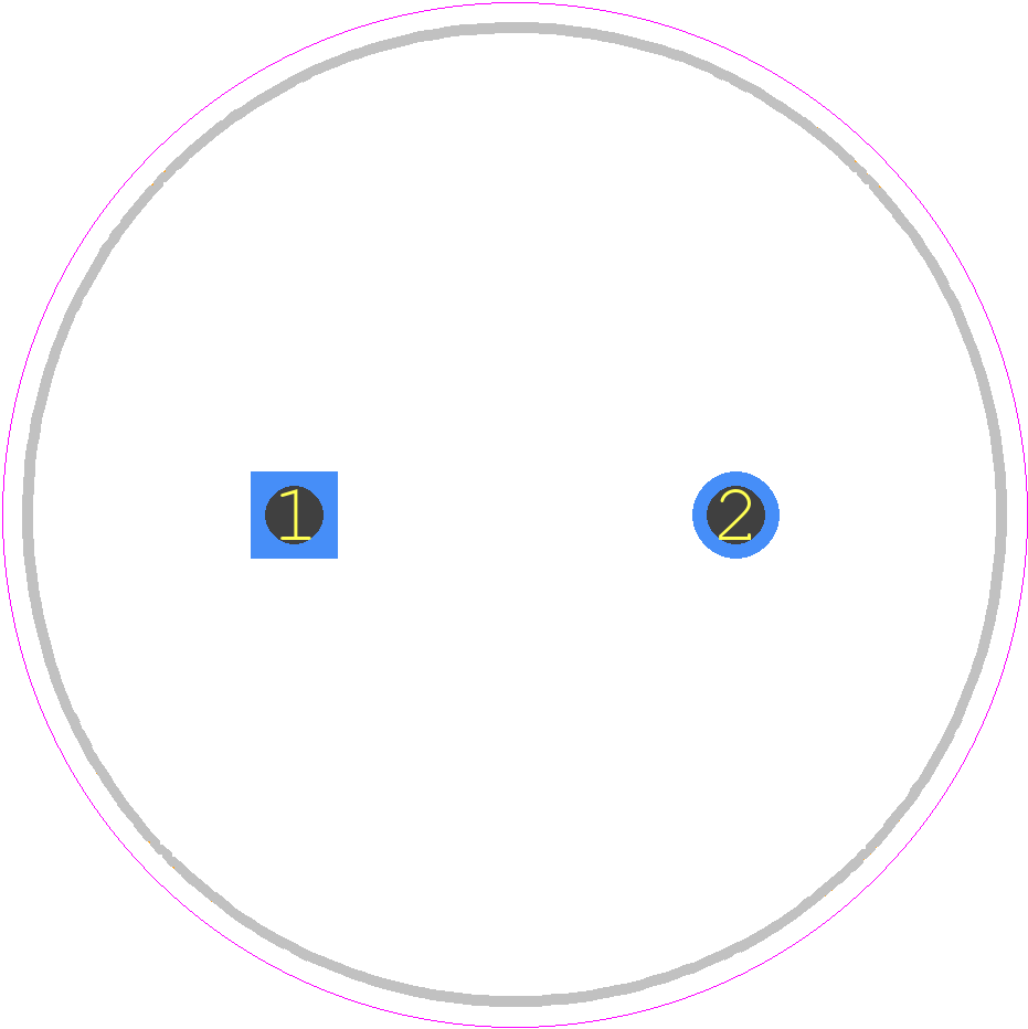 B43851A1567M001 - TDK PCB footprint - Capacitor, Polarized Radial Diameter - Capacitor, Polarized Radial Diameter - 22*40_2021h