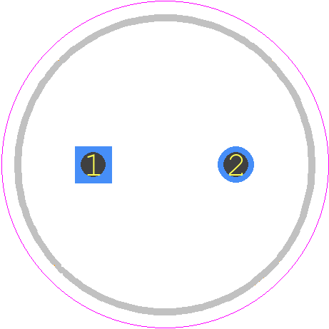 B43858G9685M002 - TDK PCB footprint - Capacitor, Polarized Radial Diameter - Capacitor, Polarized Radial Diameter - 10*16_2021--