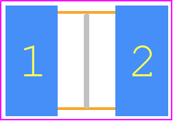 CKG45KX7R1C106M290JJ - TDK PCB footprint - Capacitor Chip Non-polarised - Capacitor Chip Non-polarised - CKG45K