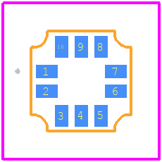 ICP-10125 - TDK PCB footprint - Other - Other - 10-SMD_2025