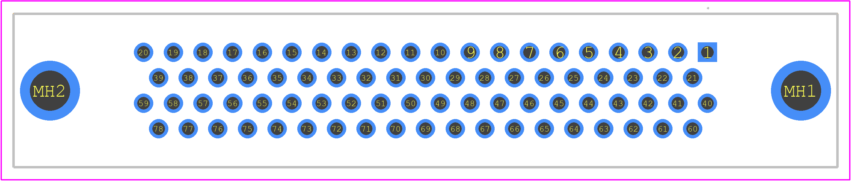 197-078-213L001 - NorComp PCB footprint - Other - Other - 197-078-213L001-3