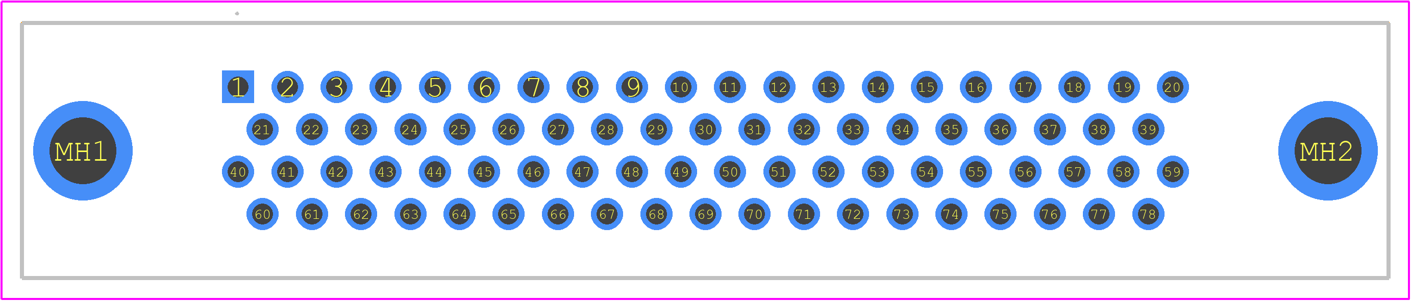 197-078-113L001 - NorComp PCB footprint - Other - Other - 197-078-113L001-2