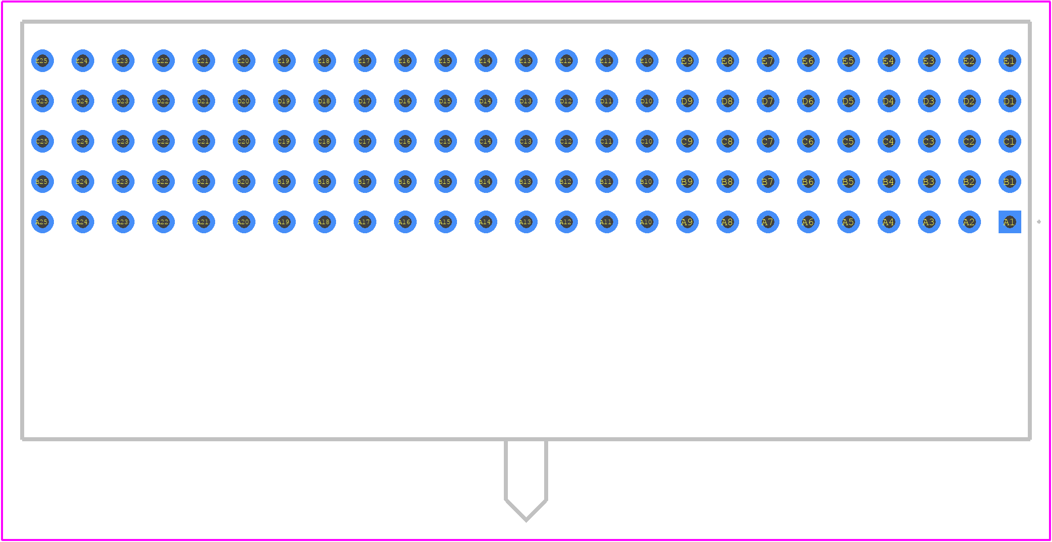 374048 - TE Connectivity PCB footprint - Other - Other - 374048-1
