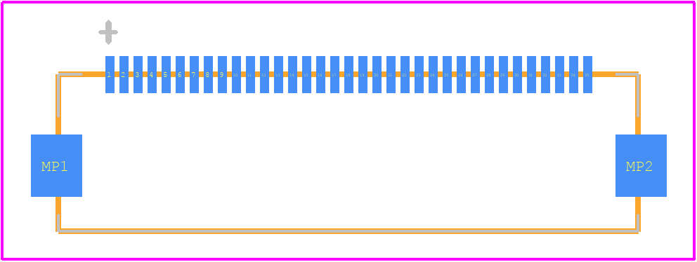 FH12-35S-0.5SH(1)(98) - Hirose PCB footprint - Other - Other - FH12-35S-0.5SH(1)(98)-2